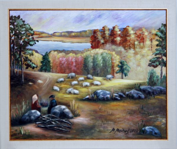"Koosolemine" .67x57, õli