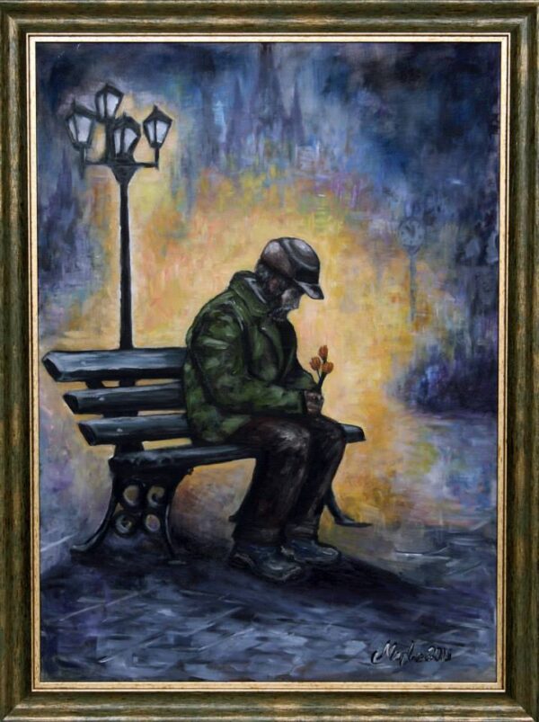 "Mälestuste hetk", akrüül, 58x79