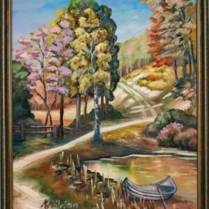 "Sügisene loodus" õli, 55x65