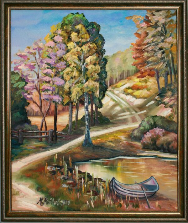 "Sügisene loodus" õli, 55x65