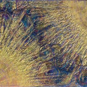 Kahe päikese vahel, akrüül 70x52